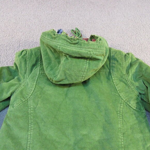 Mossimo Corduroy Hoodie Jacket – Women’s Small – Green Fall Streetwea - Picture 10 of 12